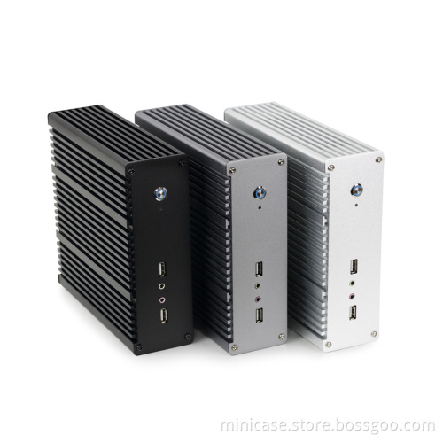 Realan Aluminum Industrial Computer host M1766-J1900T1